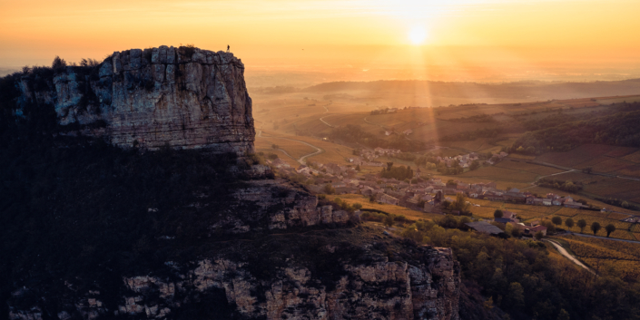 Epic sunrise Solutre, Solutré-Pouilly, Burgogne, France, Autumn, drenepicture oliverdietschi