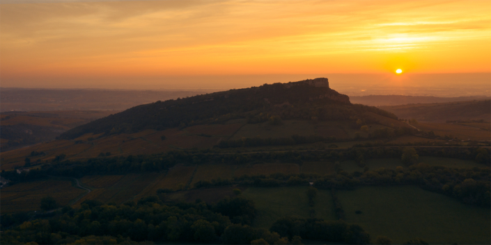 Epic sunrise Solutre, Solutré-Pouilly, Burgogne, France, Autumn, oliverdietschi