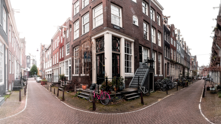 typische Amsterdam Wohnviertel