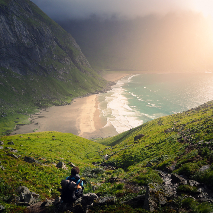 Haukland Beach Lofoten
