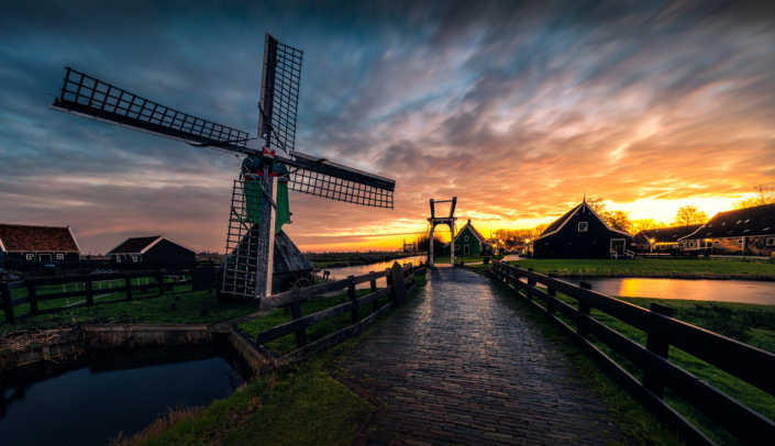 Windmühlen von Zaanse Schans