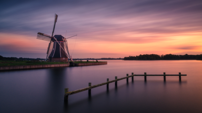 Windmühle von Groningen Netherland