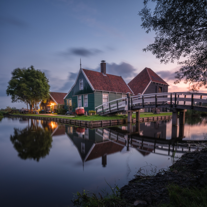 DAS WINDMÜHLENDORF von Zaanse Schans