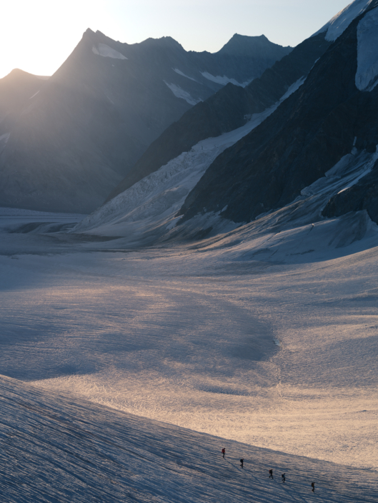 Aletscharena, Wallis