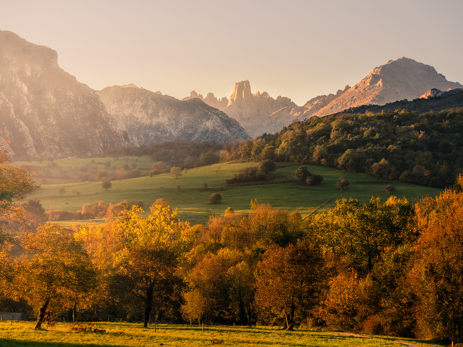 Die Picos de Europa Nationalpark Spanien